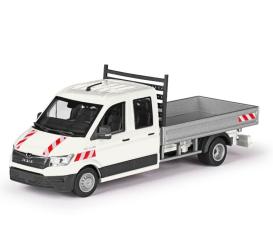 MAN TGE 4.180 Transporter Pritsche, weiß 