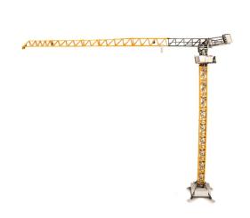 LIEBHERR Turmdrehkran 195HC-LH mit Verstellausleger 