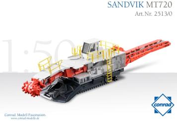 SANDVIK Teilschnittfräse MT720 