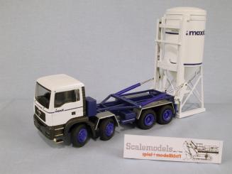 MAN TG-A 4axle with M-TEC silo placing unit 
