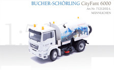 MAN TGS with BUCHER-SCHÖRLING Sweeper Citifant 6000 "Männlichen" 