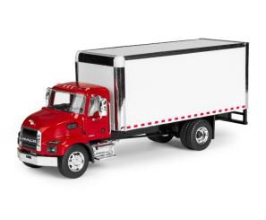 MACK MD with Cargo Box, red-white 