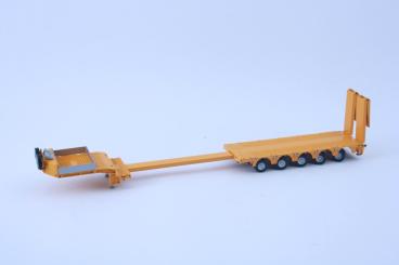 DOLL 5axle Tele-lowboy, yellow 