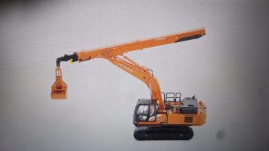 HITACHI Excavator ZX330LC-7 with Teleskopic Stick 