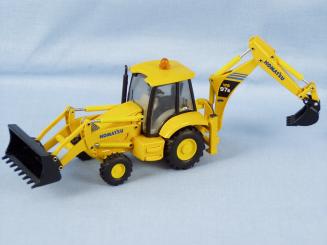 KOMATSU backhoe loader WB97R 