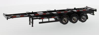 53´ Skeleton trailer, black 