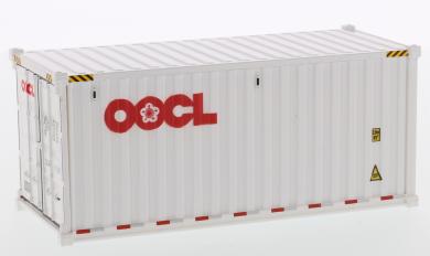 20` Container "OOCL", weiß 