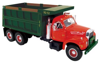 MACK B-61 Dump Truck, red-green 