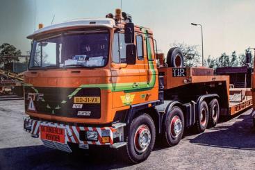 FTF FS Truck 8x4 with 4axle NOOTEBOOM Lowboy "Van der Vlist" 