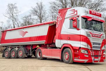 SCANIA S 4x2 with 3axle LANGENDORF Tipper Trailer "Ralf Zorn" 