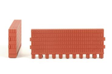 Ziegelsteine (39 Stück) 