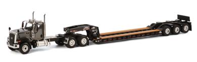 CATERPILLAR CT680 4axle with ROGERS 3axle Lowboy, grey/black 