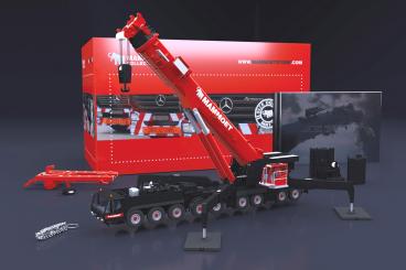 DEMAG 9axle Mobile crane AC700-9 "Mammoet" 