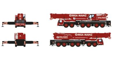 LIEBHERR 6axle Mobile Crane LTM1350-6.1 "RIGA Mainz" 