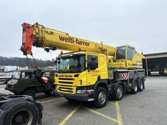 SCANIA P 8x4 with LIEBHERR LTM1060-4.1 "Welti Furrer" 