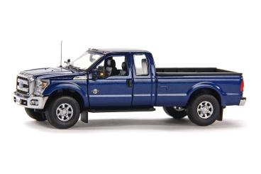 FORD Pick Up F250 XLT w. Super Cab and 8'' Bed, blue 