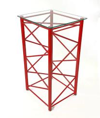Lattice Boom Section Display, Manitowoc-red 