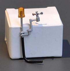 Windmesser für Gitterauslegersockel RAL9005, schwarz 