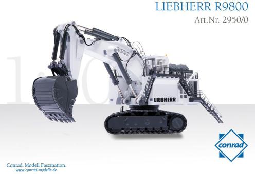 LIEBHERR Bagger R9800 mit Tieflöffel 