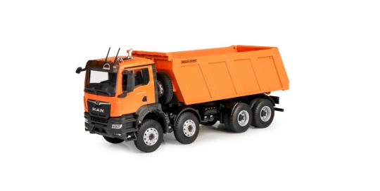 MAN TGS NN WW 4axle MEILLER Tipper, orange 