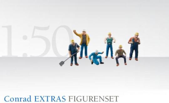 Figurenset BAU (6 Stück) 