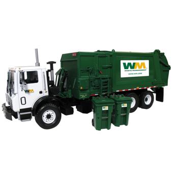 MACK TerraPro HEIL Side Load Refuse Truck with Bins "Waste Management" 