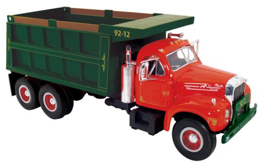 MACK B-61 Dump Truck, red-green 