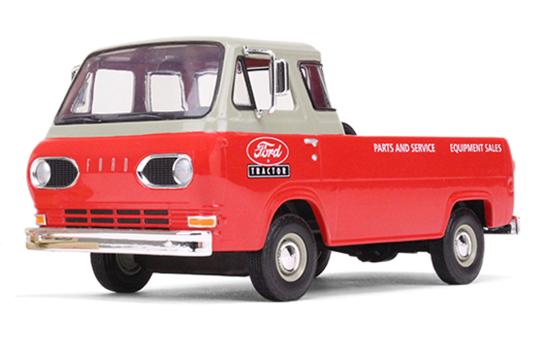 FORD Econoline Pickup from 1960 with 3 boxes, red 