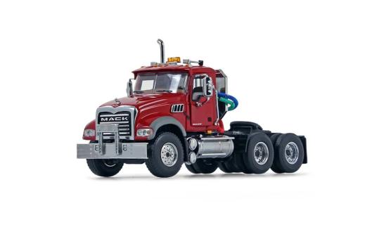 MACK Granite MP 3axle Single Truck, red 