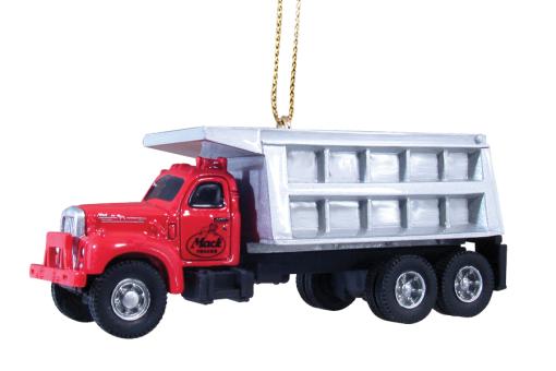 Ornament MACK B-Series Dump Truck "Mack Trucks Inc." 