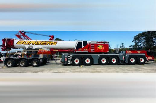 LIEBHERR 6achs Autokran LTM1350-6.1 "Borgers" 