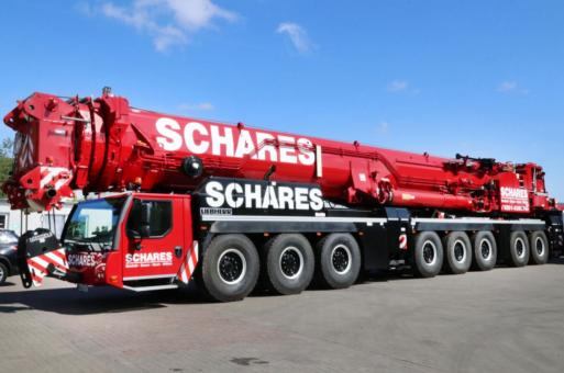LIEBHERR 8achs Autokran LTM1650-8.1 "Schares" 