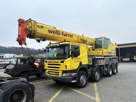 SCANIA P 8x4 mit LIEBHERR LTM1060-4.1 "Welti Furrer" 