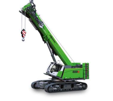 SENNEBOGEN Grawler Crane 683E with Telecopic Boom, green 