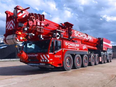 DEMAG 9axle Mobile Crane AC700-9 "Scholpp" 