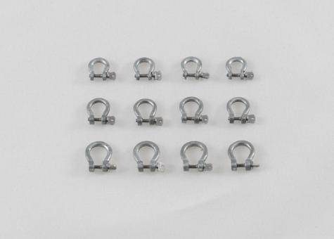 Schäkel 4x100t + 4x55t + 4x25t, gelb 