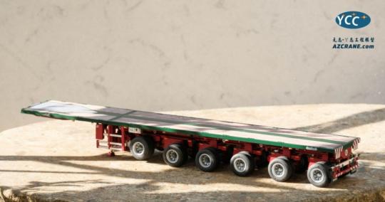 NOOTEBOOM Ballasttrailer OBV, Singletyre, RAL6005 "Thömen" 